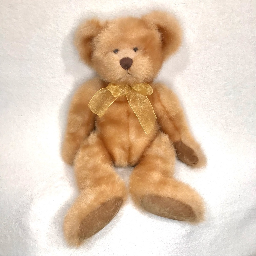 17” Russ Berrie PENNINGTON bear posable limbs cute vintage teddy bear